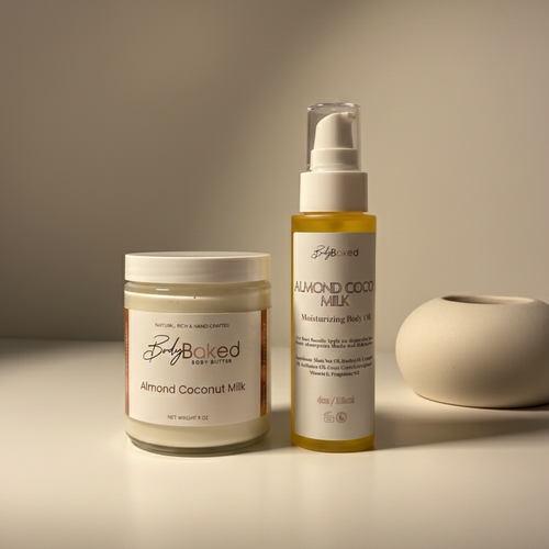 Almond Coconut Milk Bundle (Body Butter & Body Oil)