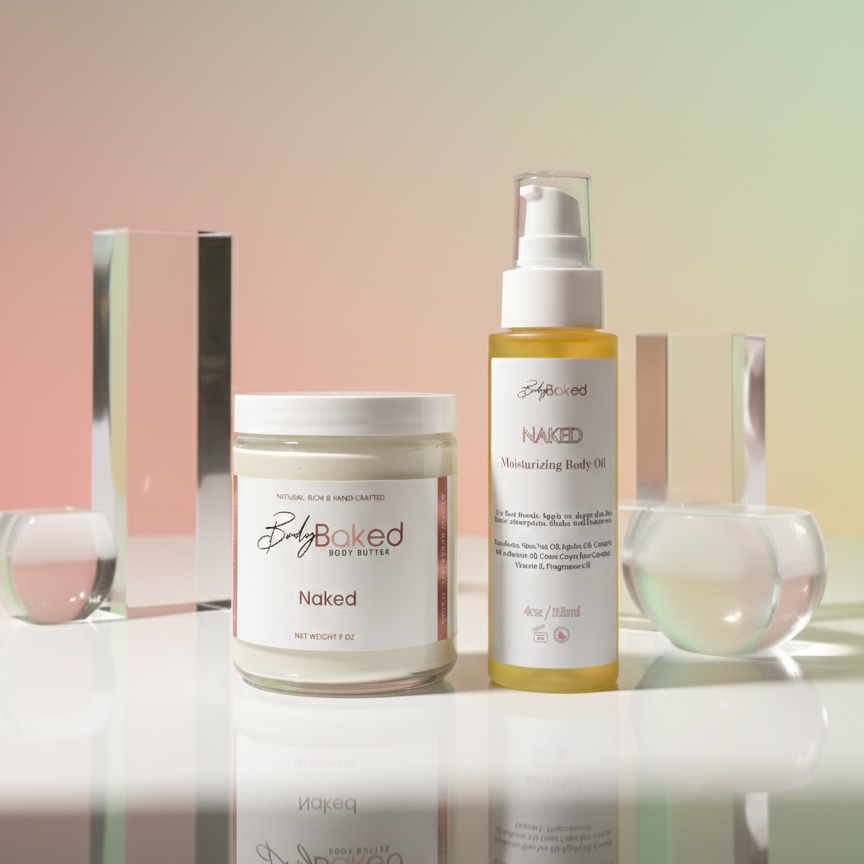 Naked Bundle (Body Butter & Body Oil)