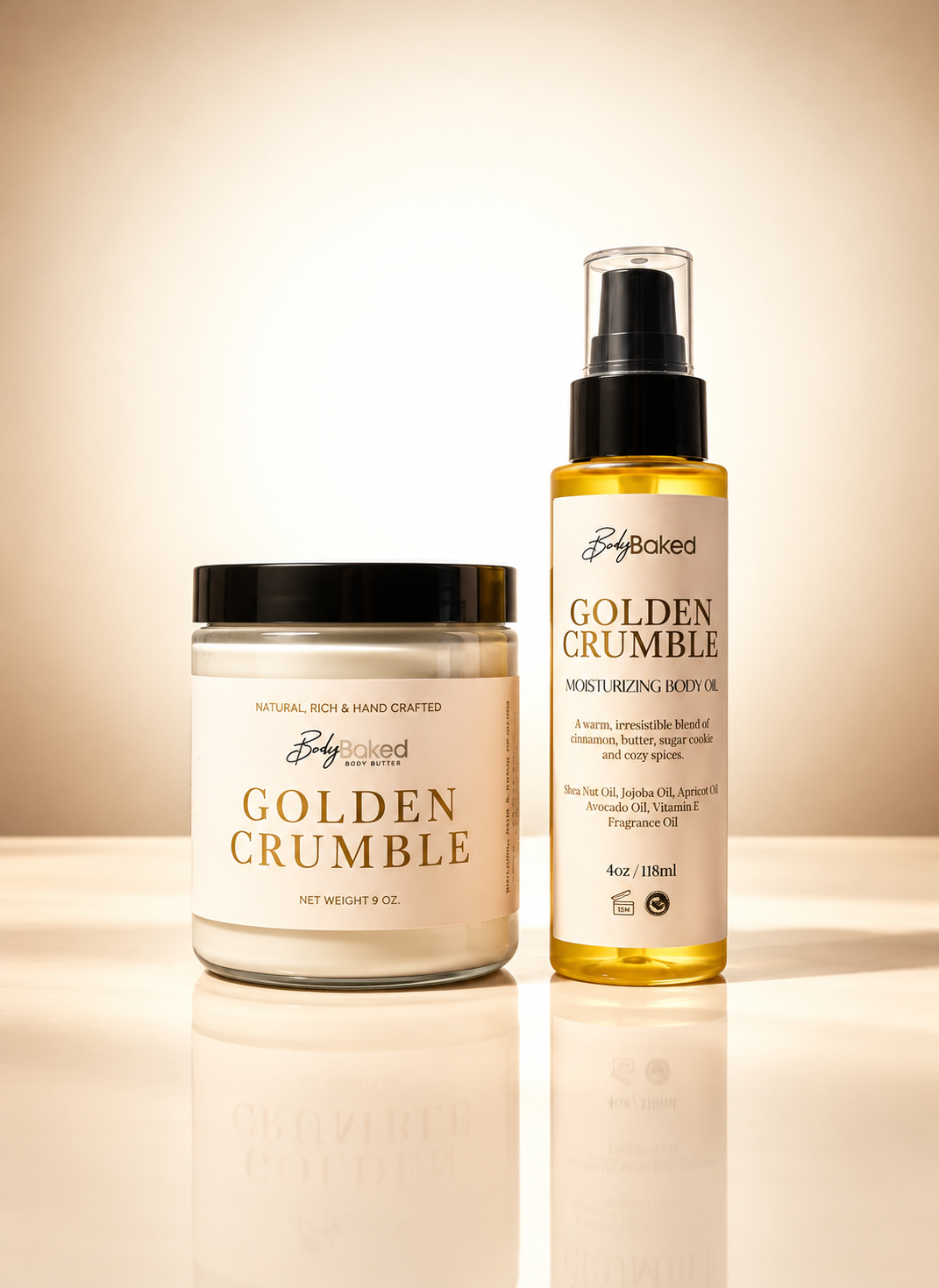Golden Crumble Layering Duo